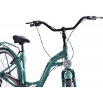 Mestský bicykel Fuzlu Dakota 28" 7prev. hliníkový zelený (6000)